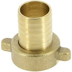 ANQUIER Nez De Robinet Arrrosage 2 Pièces Femelle 3/4 - Tuyau Ø19