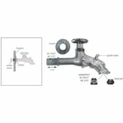 Robinet De Puisage Gargouille, à Manette Ronde IDROSFER - NEGRI S.R.L -Promos Raccord d'arrosage Magasin 1148938 2
