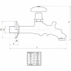 Robinet De Puisage Gargouille, à Manette Ronde IDROSFER - NEGRI S.R.L -Promos Raccord d'arrosage Magasin 1148938 3