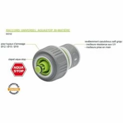 AROZ Raccord Automatique Bi-matière Ø19mm -Promos Raccord d'arrosage Magasin 11995843 3