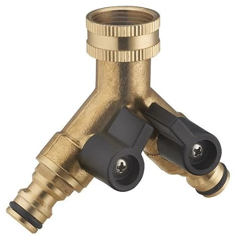 AROZ Nez Selecteur Double Automatique Laiton Femelle 3/4' 3 AROZ Nez Selecteur Double Automatique Laiton Femelle 3/4'