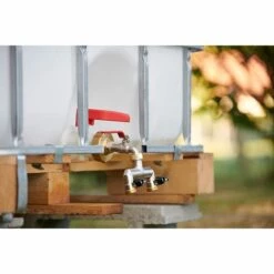 AROZ Nez De Robinet Double Droit Selecteur Femelle 3/4' Mâle 3/4' -Promos Raccord d'arrosage Magasin 11995886 4