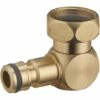 AROZ Raccord Tournant Devidoir Automatique Laiton -Promos Raccord d'arrosage Magasin 11995891 1