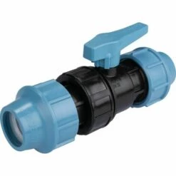 RAIN IRRIGATION Vanne Pvc Pour Tuyau Polyéthylène 40mm