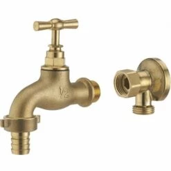 NOYON ET THIEBAULT Kit Applique Mf Mob 1/2 + Robinet De Puisage M 1/2 R A N ø15 Brut - NOYON