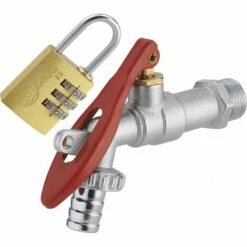 NOYON ET THIEBAULT Robinet A Sphère A Ran M 1/2 - (3/4) ø15 Nick Avec Cadenas Brochable