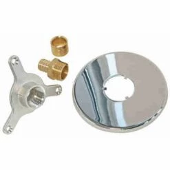 SÉLECTION P-PRO Applique Murale Pour Robinet D'arrosage à Glissement - Finition Nickelé