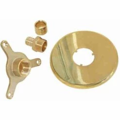 SÉLECTION P-PRO Applique Murale Pour Robinet D'arrosage à Glissement - Finition Laiton Brut