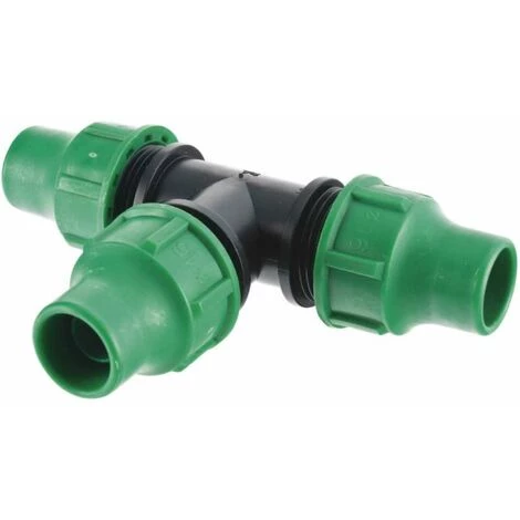 JARDIBRIC Raccord Té 3 Têtes Pour Tuyau 16mm 3 JARDIBRIC Raccord Té 3 Têtes Pour Tuyau 16mm