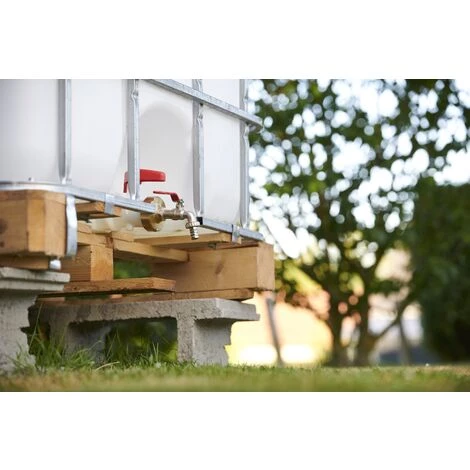 AROZ Kit Cuve 1000l Raccord Laiton S60-femelle 3/4'' + Robinet 1/4 De Tour Mâle 3/4'' 5 AROZ Kit Cuve 1000l Raccord Laiton S60-femelle 3/4'' + Robinet 1/4 De Tour Mâle 3/4'' – Image 3