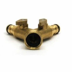 MULTITANKS Raccord Y En Laiton Double Sortie Male Raccord Rapide -Promos Raccord d'arrosage Magasin 1634737 3