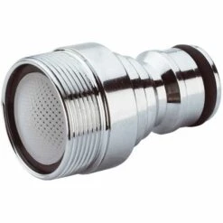 AROZ Raccord Adaptateur De Bec De Robinet Sanitaire Mâle M24x100 Sortie Automatique