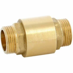 Clapet De Retenue Toutes Positions Laiton PN25 Mâle Mâle Ø3/8" (12/17) - Sferaco