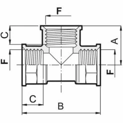 LEM SELECT Raccord TE Femelle G 2" 5 LEM SELECT Raccord TE Femelle G 2" -Promos Raccord d'arrosage Magasin 19917480 2