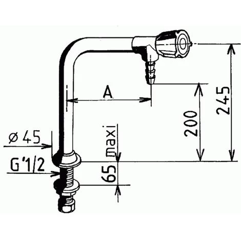 SANIFIRST Chandelier Education Nationale 1 Poste 4 SANIFIRST Chandelier Education Nationale 1 Poste – Image 2