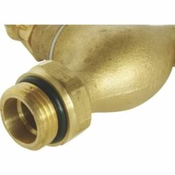 SOMATHERM FOR YOU Robinet De Puisage Orientable à Potence - Poignée Plate - Mâle 1/2" Sortie 3/4 - Brossé -Promos Raccord d'arrosage Magasin 20135936 3