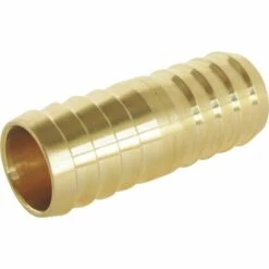 SOMATHERM FOR YOU Raccord Cannelé Manchon égal - Pour Tuyau D'arrosage Ø12mm - BRUT