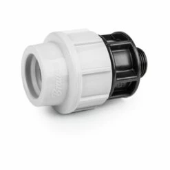 LEM SELECT Raccord à Compression PN16 Pour PE 32 Mm Fileté 3/4" Mâle (Lot De 2)