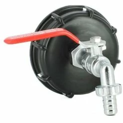 MULTICUVES Raccord Cuve Eau S100X8 - Robinet Laiton Chromé 15 Mm