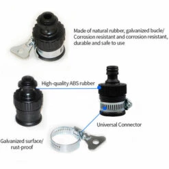 ASUPERMALL Universal Tap Connecteur Adaptateur Robinet Adaptateur Rapide Joint Multifonction Durable Tuyau D'Eau Tuyau Robinet Connecteur 9 ASUPERMALL Universal Tap Connecteur Adaptateur Robinet Adaptateur Rapide Joint Multifonction Durable Tuyau D'Eau Tuyau Robinet Connecteur -Promos Raccord d'arrosage Magasin 23912676 3