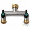 SUINGA Robinet Double Femelle 3/4" 2 Sorties Mâle 3/4" Pour Arrosage -Promos Raccord d'arrosage Magasin 27211378 1