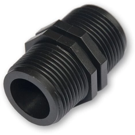 LEM SELECT Raccord De Jonction Fileté Polypropylène Mâle/Mâle 1" (26/34) (Lot De 5) 3 LEM SELECT Raccord De Jonction Fileté Polypropylène Mâle/Mâle 1" (26/34) (Lot De 5)