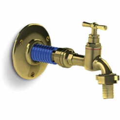 ANQUIER Applique Robinet De Jardin APLIC'EASY Laiton PER à Sertir Ø12