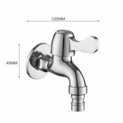 Robinet D'Arrêt Encastré Inox - SILAMP -Promos Raccord d'arrosage Magasin 30108592 4