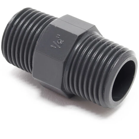 WILTEC Hozelock Mamelon Double De Réduction 2x 20,67 Mm (1/2") Filetage Mâle Adaptateur Raccord Conduite 3 WILTEC Hozelock Mamelon Double De Réduction 2x 20,67 Mm (1/2") Filetage Mâle Adaptateur Raccord Conduite