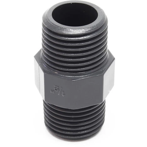 WILTEC Hozelock Mamelon Double De Réduction 2x 20,67 Mm (1/2") Filetage Mâle Adaptateur Raccord Conduite 5 WILTEC Hozelock Mamelon Double De Réduction 2x 20,67 Mm (1/2") Filetage Mâle Adaptateur Raccord Conduite – Image 3