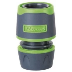 RIBIMEX Raccord Rapide Libre Bi-matière Pour Tuyau Diamètre 19 Mm (3/4”) Avec Colerette Et Display Box