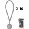 LEM SELECT Tendeur A Boule Gris 15cm Pour Bâche Et Toile (blister De 10pieces) -Promos Raccord d'arrosage Magasin 31927506 1