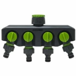 Té De Dérivation Avec Robinets Werkapro 4 Voies -Promos Raccord d'arrosage Magasin 32599967 4