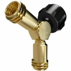 BRIDAY Répartiteur En Y Pour Réservoir De Propane, Adaptateur De Propane, Valve à 2 Voies Pour Une Bouteille De Gaz LP De 20 Lb Reliant 2 Appareils, Un Barbecue, Un Appareil De Chauffage, Des Poêles Et Plus Encore -Promos Raccord d'arrosage Magasin 35561696 4