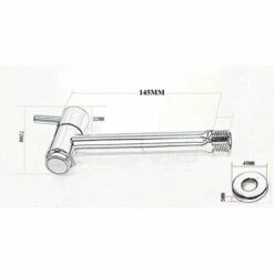 BETTERLIFE Robinet Mural En Laiton Pour Eau Froide, Lavabo, Serpillière, Robinets De Machine à Laver, Robinets De Jardin, Finition Chromée -Promos Raccord d'arrosage Magasin 35615428 5