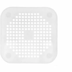 PERLE RARE 3 Pièces Francaise Filtre Cheveux Douche Cheveux Douche Filtreevier/Baignoire/Douche En Silicone-Bouchon Caoutchouc Salle De Bain/Cuisine (blanche)