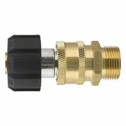 ECHOO Nettoyeur Haute Pression Coupler Adaptateur, Kit De Raccord Connexion Rapide, 3/8 à Filetage M22-14 Mâle Femelle, Diamètre Intérieur 14mm Pour Nettoyeur Haute Pression -Promos Raccord d'arrosage Magasin 40396487 3