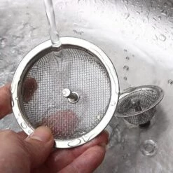 LONGZIMING Filtre D'évier De Cuisine En Acier Inoxydable Antirouille Anti-obstruction Pour évier De Cuisine Compatible Avec La Plupart Des éviers De Taille Standard -Promos Raccord d'arrosage Magasin 41012276 4