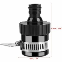 GUAZHUNIFR Raccord Robinet, Adaptateur De Robinet, Connecteur De Robinet Universel Tuyau De Robinet D'Eau De Jardin Adaptateur, Diamètre Extérieur Approprié Inférieur À 20MM -Promos Raccord d'arrosage Magasin 41577068 3