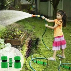 GUAZHUNIFR Raccord Tuyau D'Arrosage,Connecteur Arrosage Accessoires De Tuyau (6 Raccord De Tuyau Rapide, 3 Raccord Mâle Double), Kit De Connexion Rapide Et Facile. -Promos Raccord d'arrosage Magasin 41577394 5