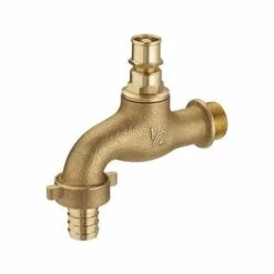 Robinet à Tête Cache-entrée Mâle 15x21 - Mâle 20x27 Avec Raccord Au Nez Ø15 NOYON & THIEBAULT