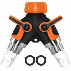 HIASDFLS Inverseur De Tuyau D'Arrosage Arrosage De Jardin Extérieur Inverseur De Robinet À Deux Voies