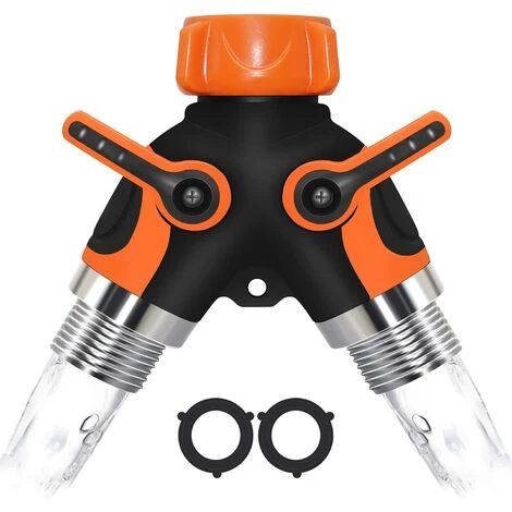 HIASDFLS Inverseur De Tuyau D'Arrosage Arrosage De Jardin Extérieur Inverseur De Robinet À Deux Voies 3 HIASDFLS Inverseur De Tuyau D'Arrosage Arrosage De Jardin Extérieur Inverseur De Robinet À Deux Voies