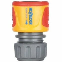 HOZELOCK - Raccord Aquastop 12.5mm Et 15mm Soft Grip Blister