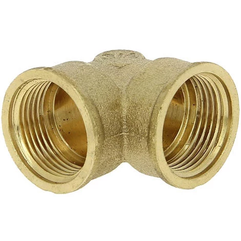 ANQUIER Coude Laiton égal Femelle 3/4 3 ANQUIER Coude Laiton égal Femelle 3/4