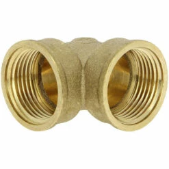 ANQUIER Coude Laiton égal Femelle 1"