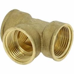 ANQUIER Té Laiton égal Femelle 1"