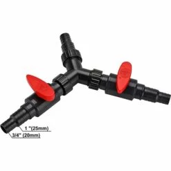 TANABATA Y-Distributeur 20/25mm(3/4 1") Y Tuyau Pour Tuyauterie Connecteur Pour Pompe De Bassin Tuyau D'arrosage Et Les Cours D'eau 8 TANABATA Y-Distributeur 20/25mm(3/4 1") Y Tuyau Pour Tuyauterie Connecteur Pour Pompe De Bassin Tuyau D'arrosage Et Les Cours D'eau -Promos Raccord d'arrosage Magasin 46745780 2