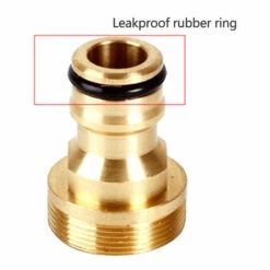 SUPERSELLER Nez De Robinet Connecteur De Robinet De Lavabo Connecteur De Filetage De Robinet De Cuisine Mélangeur Tuyau D'arrosage Adaptateur De Pulvérisateur De Voiture Raccord De Robinet, Or -Promos Raccord d'arrosage Magasin 49927873 4