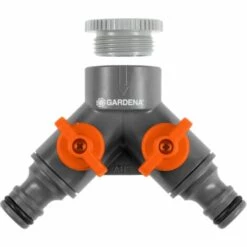 GARDENA Sélecteur D'arrosage 2 Voies 20/27 Ou 26/34 (940-26)